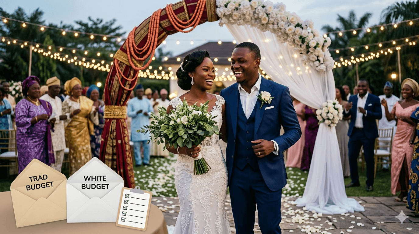 Traditional vs White Wedding in Nigeria: How to Split Your Budget Fairly